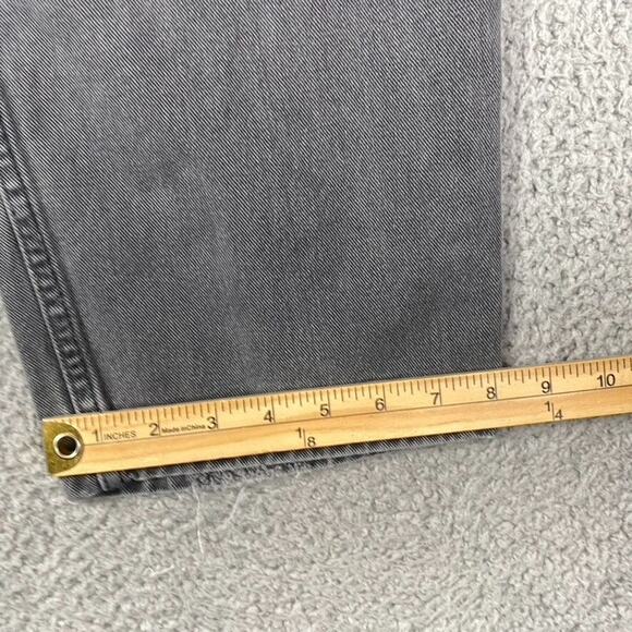 VTG Levi's 550 Relaxed Fit Jeans Men's 38x32 Measured (36x30) Gray - Picture 4 of 14